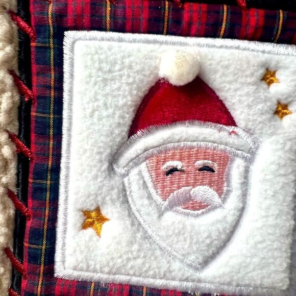 CROFT & BARROW C& B SPORT PRIMITIVE HOLIDAY CHRISTMAS SHERPA PULLOVER SIZE 1X - Picture 8 of 9